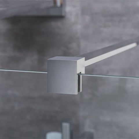 AWT LW inloopdouche profiel loos helderglas/rookglas