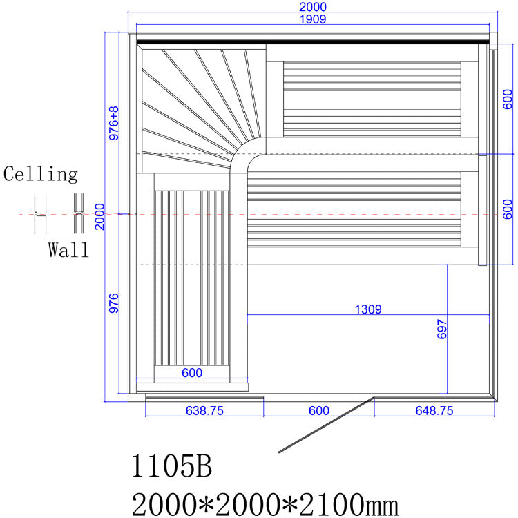AWT B1105B Hemlock/200x200/9kW Virta Bi-O