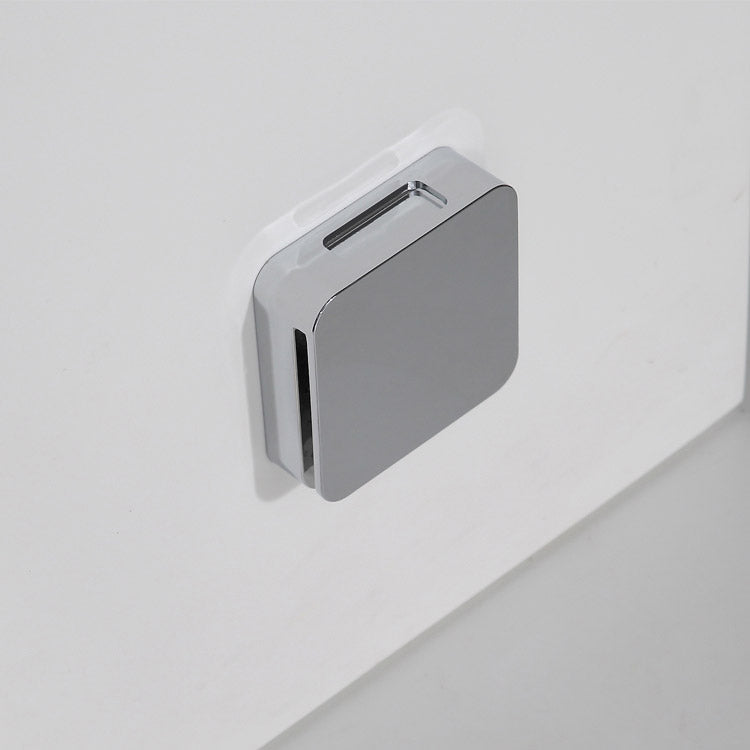 AWT Stoomdouche LD208F15 met douchebak en achterwanden zwart/90x90/links