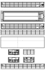 AWT Innovation 1200XL-T - zwemspa - 1183x300 - grijs - wit
