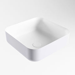 MONDIAZ BINX Waskom solid surface 36cm kleur Cale / Talc