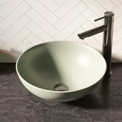 BRAUER Bowl waskom 40 rond keramiek mat pastel groen