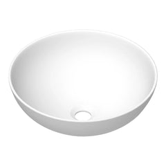 BRAUER Bowl waskom 40 rond keramiek mat wit