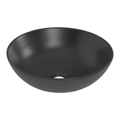 BRAUER Bowl waskom 40 rond keramiek mat zwart