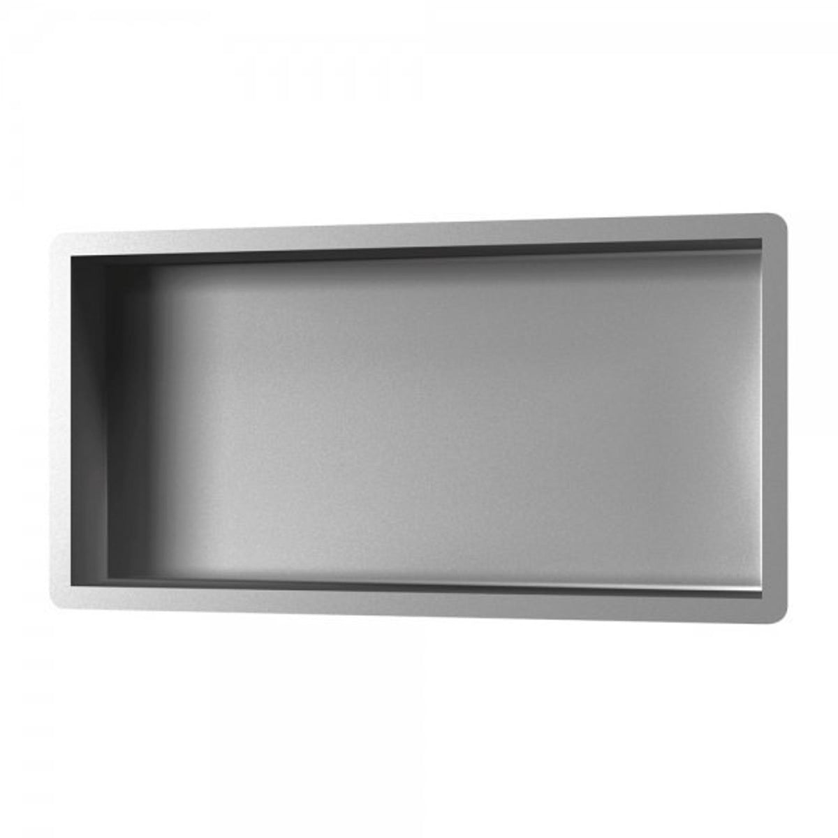 Brauer Brushed Edition Inbouwnis - 60x30cm - geborsteld RVS