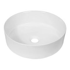 BRAUER Circle waskom 36 rond keramiek hoogglans wit
