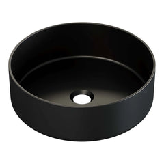 BRAUER Circle waskom 36 rond keramiek mat zwart