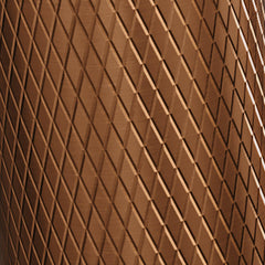 BRAUER Copper Carving Fonteinkraan - inbouw - inkortbaar - 8.5-18.5cm uitloop - Koper geborsteld