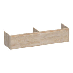 BRAUER Embrace 160 Base Unit with 2 Soft-Close Handleless Drawers and 2 Siphon Cut-Outs Forest Wheat