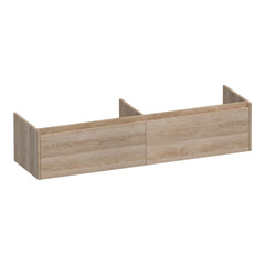 BRAUER Embrace 160 Base Unit with 2 Handleless Soft-Close Drawers and 2 Siphon Cutouts Sunlit