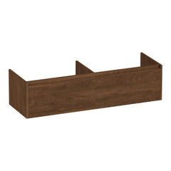 BRAUER Embrace Wavy onderkast 140 met 2 softclose lades greeploos en 2 sifon uitsparingen Forest Cacao