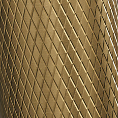 Brauer Gold Carving inbouw fonteinkraan inkortbaar - geborsteld goud PVD