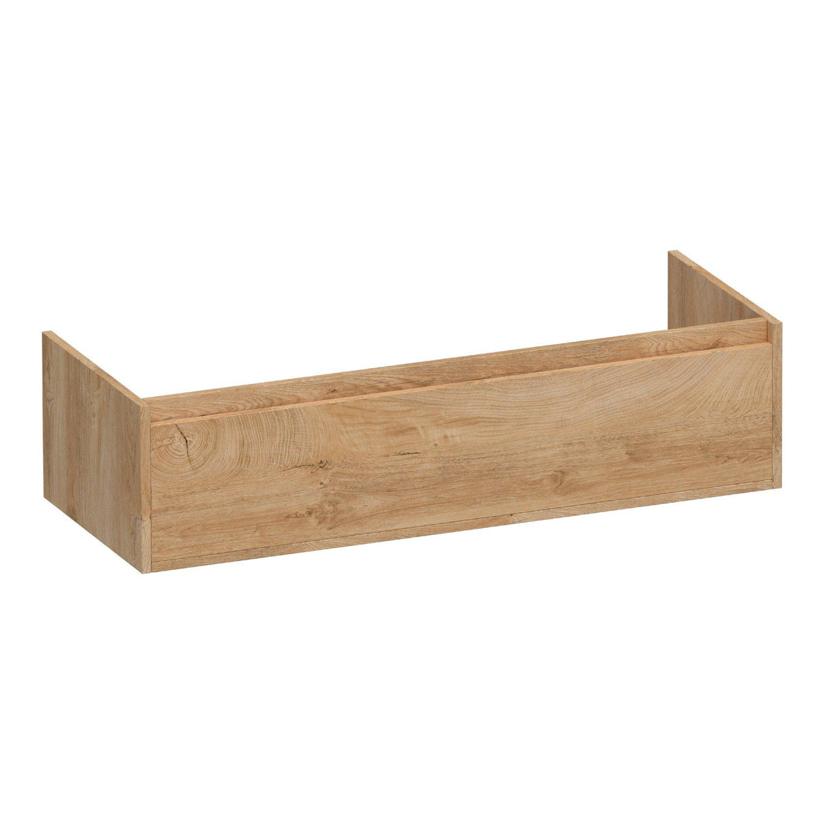 BRAUER Hope base cabinet 120 with 1 soft-close, handleless drawer and 1 siphon cut-out Forest Tan