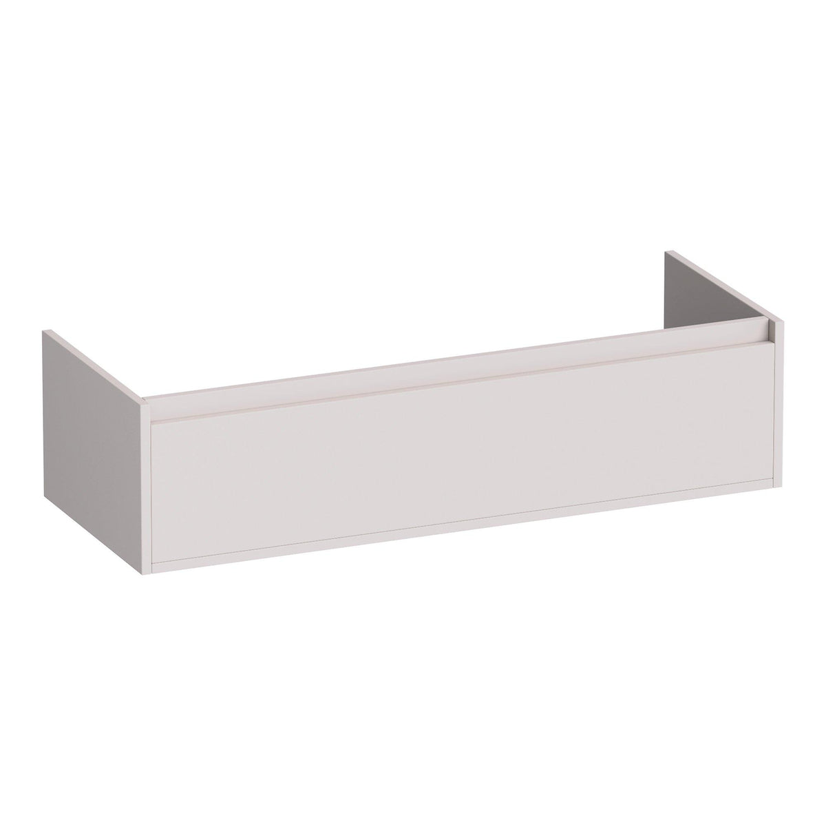 BRAUER Hope onderkast 120 met 1 softclose lade greeploos en 1 sifon uitsparing mat zand