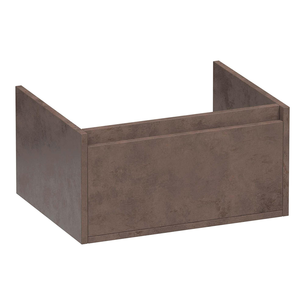 BRAUER Hope onderkast 60 met 1 softclose lade greeploos en 1 sifon uitsparing Erosion