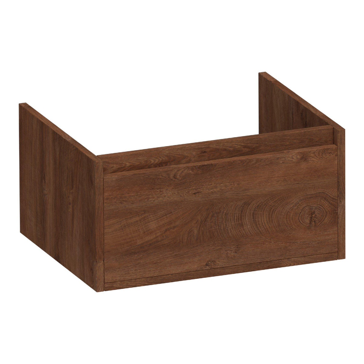BRAUER Hope onderkast 60 met 1 softclose lade greeploos en 1 sifon uitsparing Forest Cacao