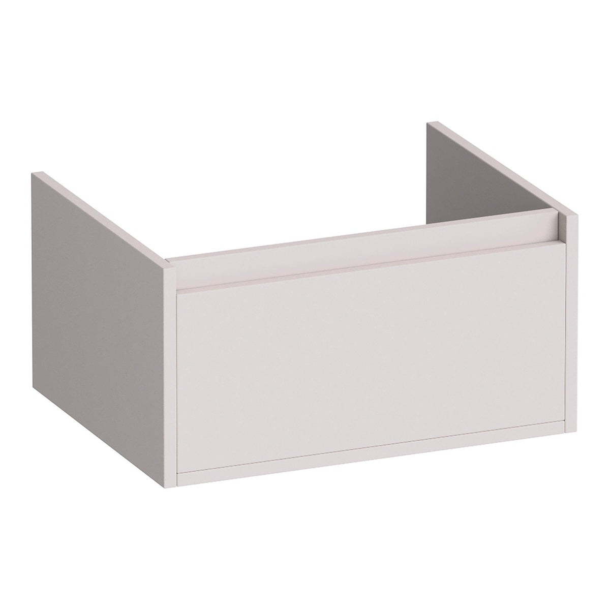BRAUER Hope onderkast 60 met 1 softclose lade greeploos en 1 sifon uitsparing mat zand