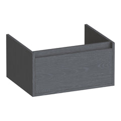 BRAUER Hope vanity unit 60 with 1 soft-close, handleless drawer and 1 siphon cut-out Timber Grey