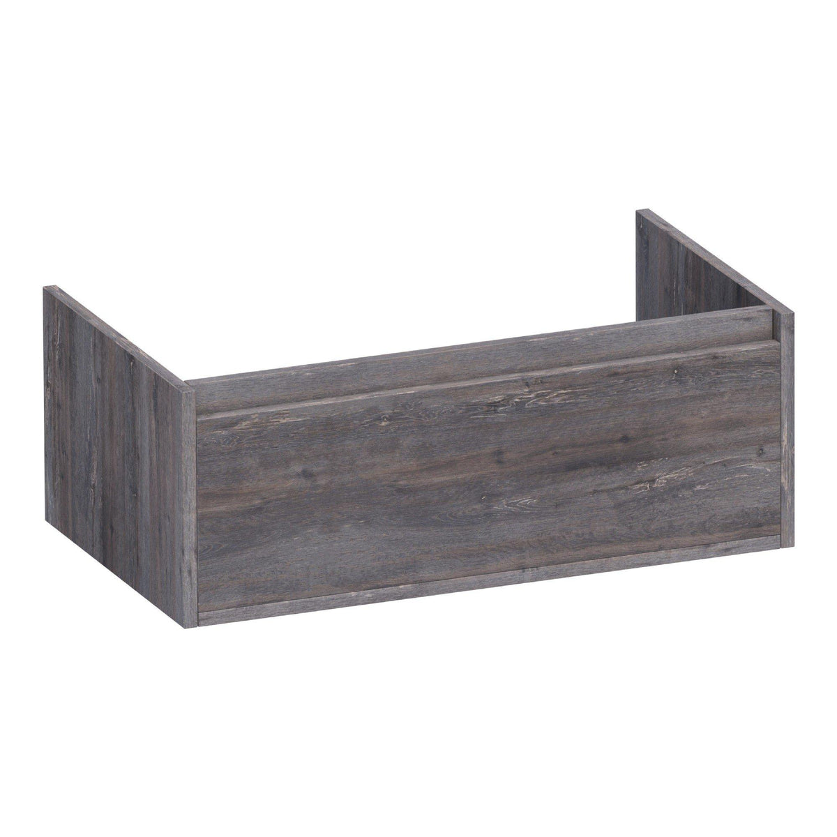 BRAUER Hope onderkast 80 met 1 softclose lade greeploos en 1 sifon uitsparing Driftwood