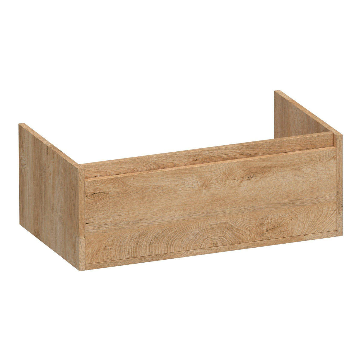 BRAUER Hope 80 base cabinet with 1 soft-close, handleless drawer and 1 siphon cut-out Forest Tan
