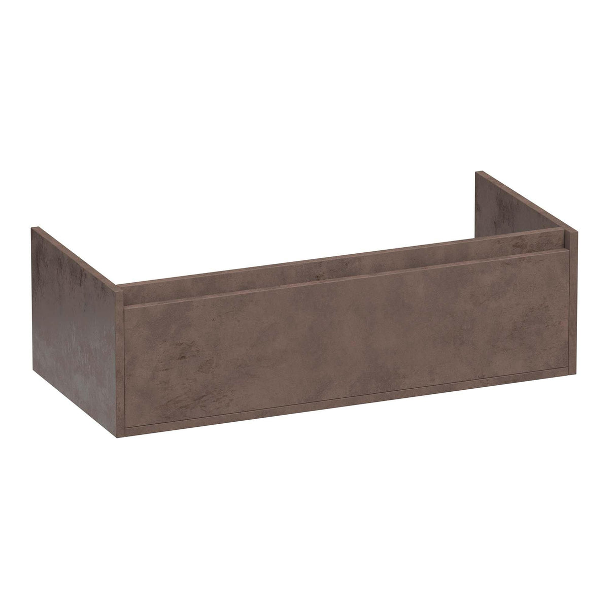 BRAUER Hope onderkast 100 met 1 softclose lade greeploos en 1 sifon uitsparing Erosion