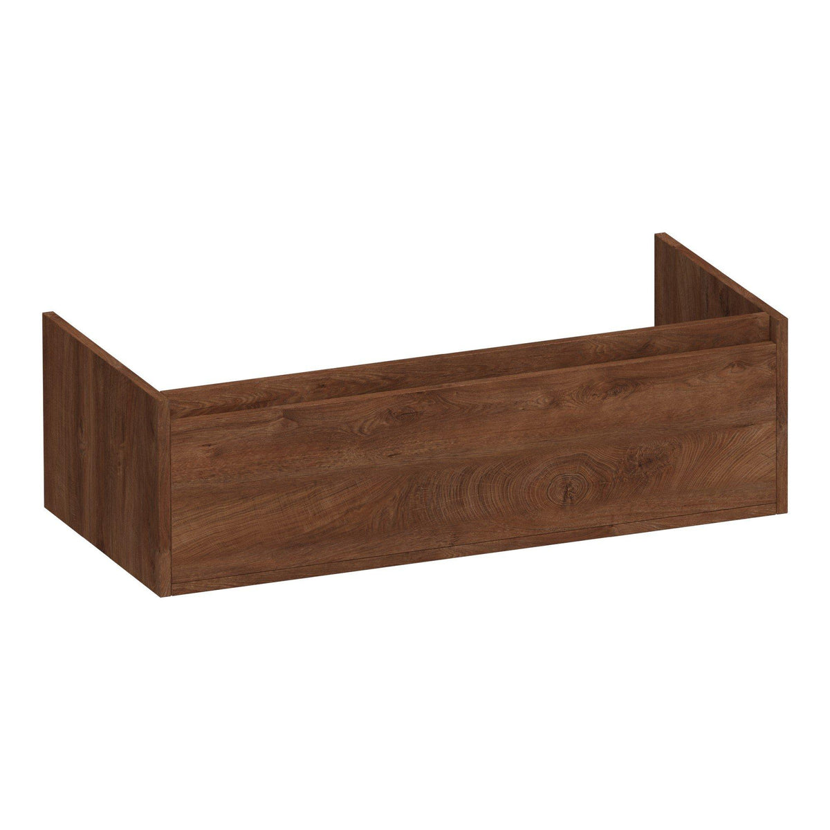 BRAUER Hope onderkast 100 met 1 softclose lade greeploos en 1 sifon uitsparing Forest Cacao