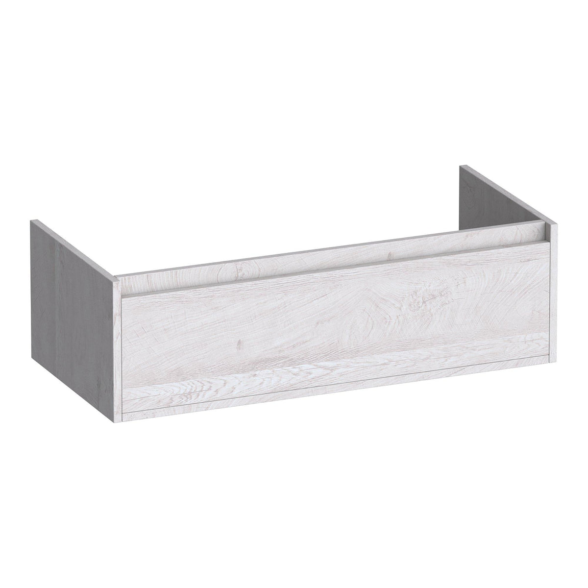 BRAUER Hope onderkast 100 met 1 softclose lade greeploos en 1 sifon uitsparing Forest Seashell