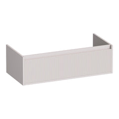 BRAUER Hope Wavy onderkast 100 met 1 softclose lade greeploos en 1 sifon uitsparing mat zand