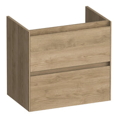 BRAUER Inspire onderkast ondiep 60 met 2 softclose lades greeploos en 1 sifon uitsparing Sunlit