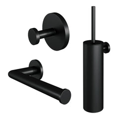 BRAUER Black Edition - Accessoire set 3-in-1 - mat zwart