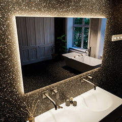 MONDIAZ BRIGHT spiegel 70x100cm Rechthoek met LED verlichting.