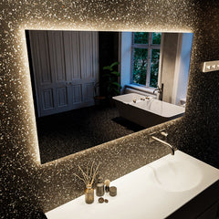 MONDIAZ BRIGHT spiegel 70x110cm Rechthoek met LED verlichting.