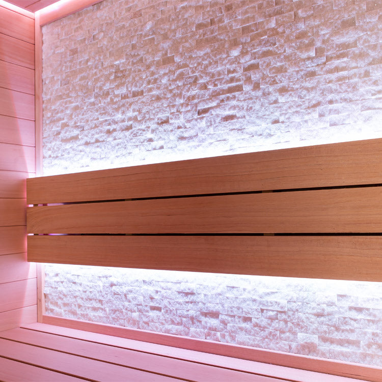 AWT Sauna E1604B Hemlock 180x150 9kW TheWall Bi-O