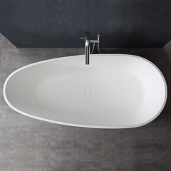 StoneArt Vrijstaand Badkuip BS-525  wit 180x83 mat