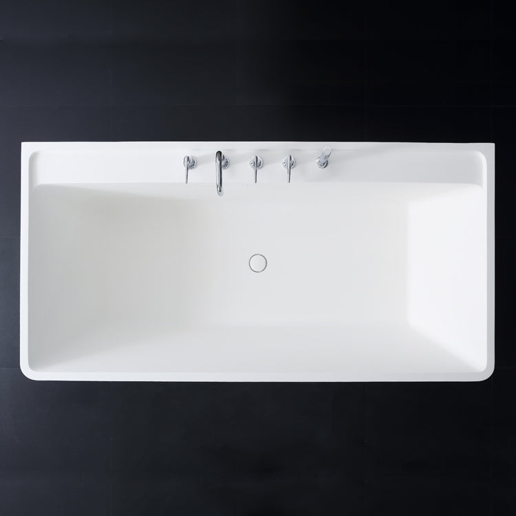 StoneArt Vrijstaand Badkuip BS-537 - glanzend wit - 180x88