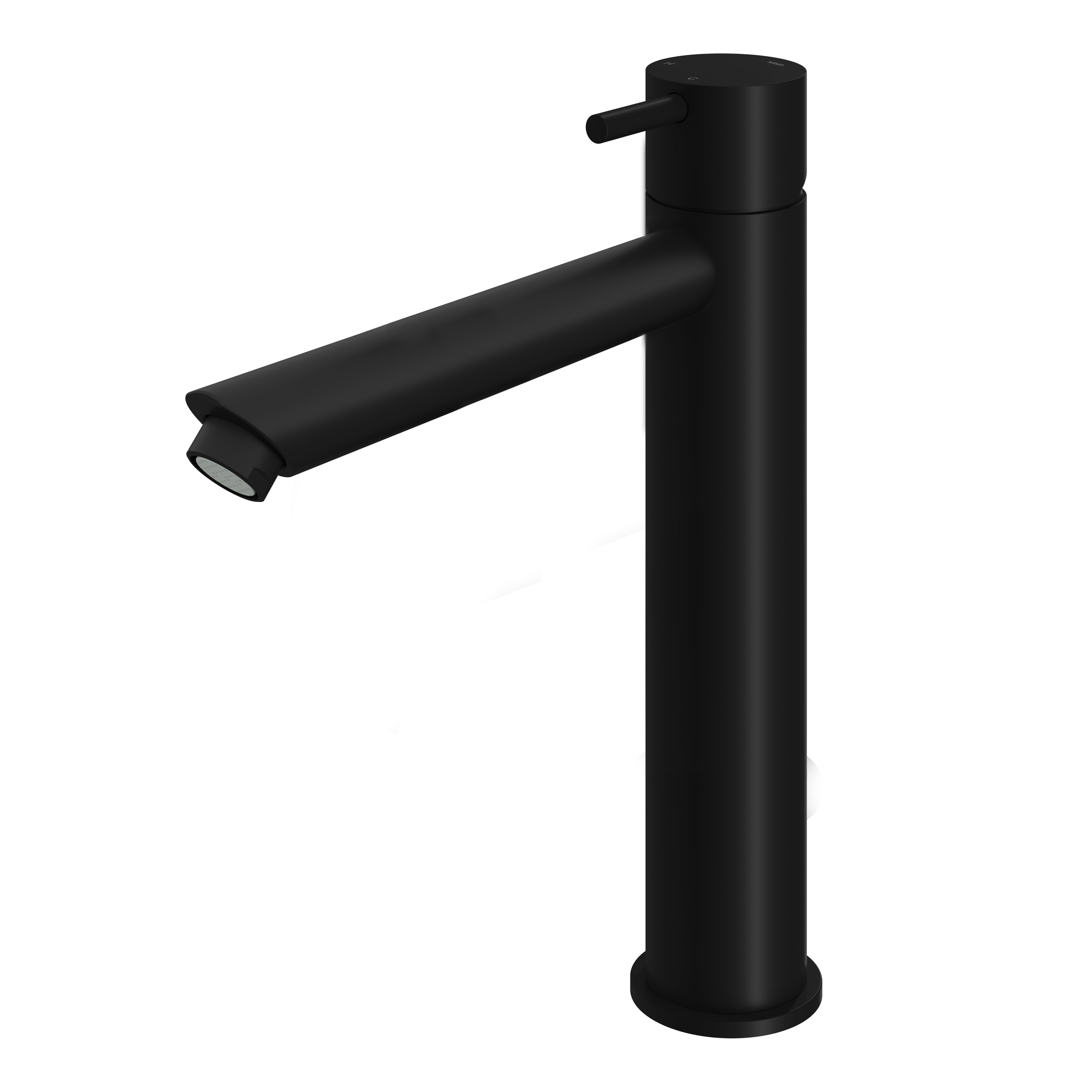 Hotbath Cobber CB003HS wastafelkraan hoog Geborsteld Koper PVD