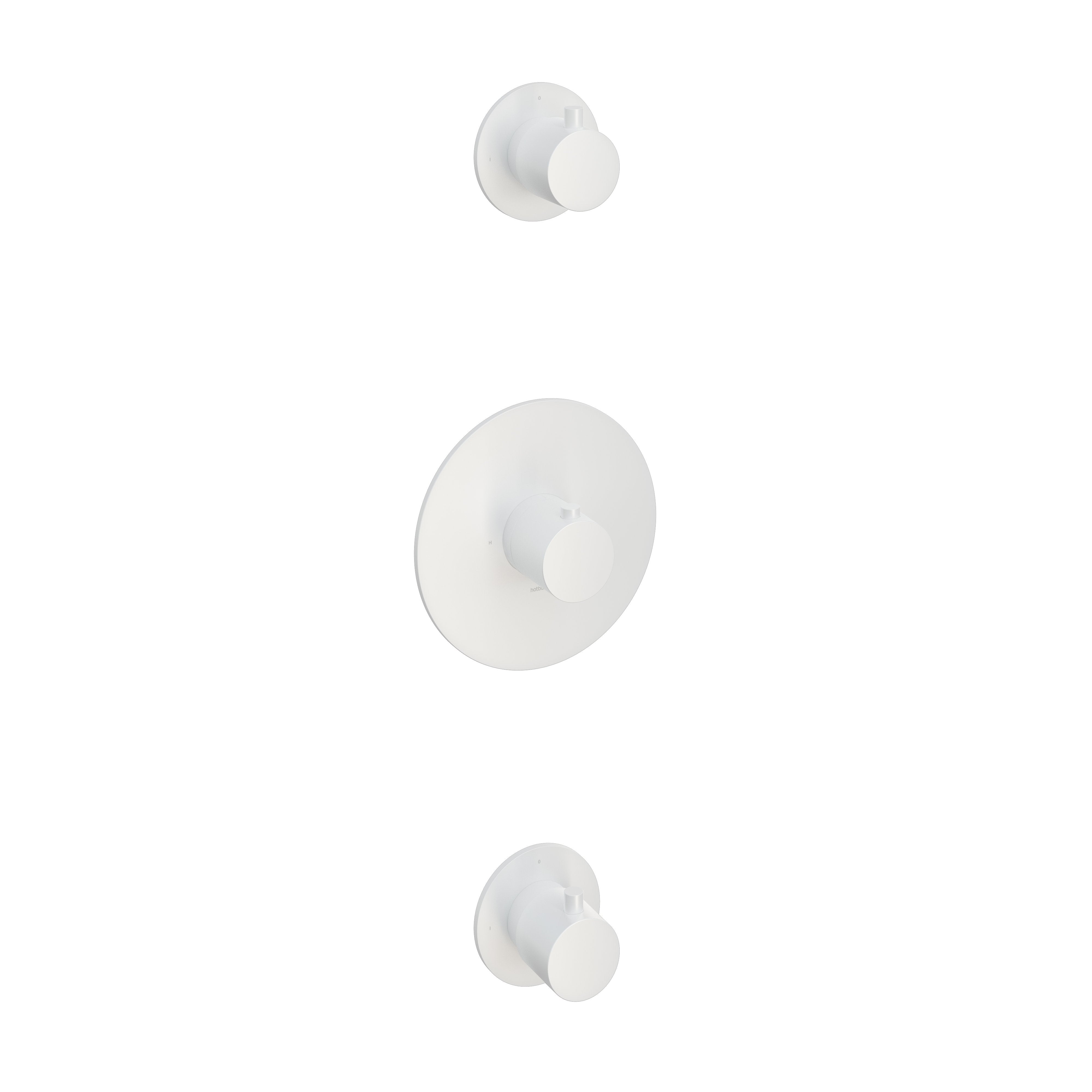 Hotbath Cobber CB007 Inbouwthermostaat met 2 stopkranen Chroom