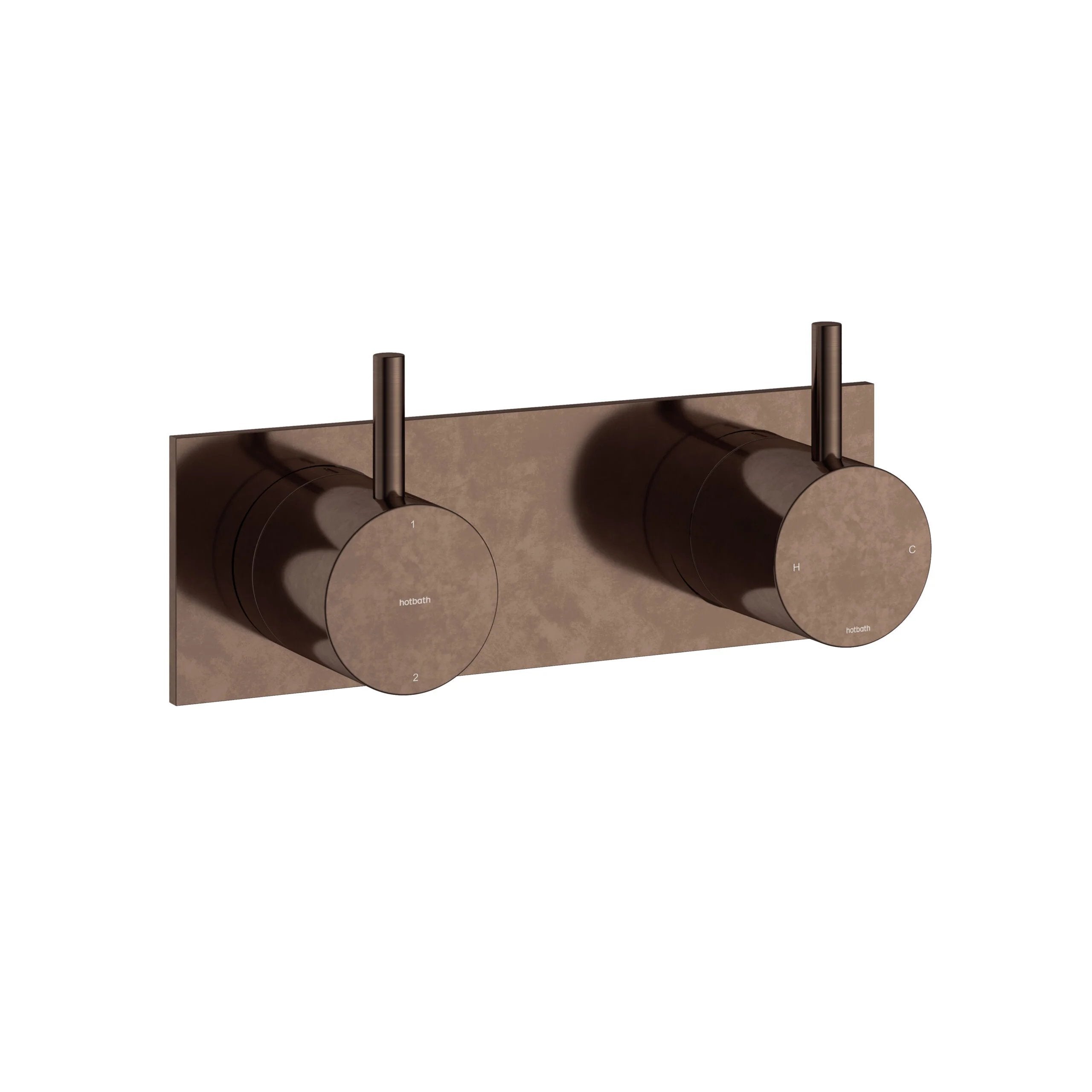 Hotbath Cobber CB029 afbouwdeel inbouw mengkraan met 2-weg omstel Chroom
