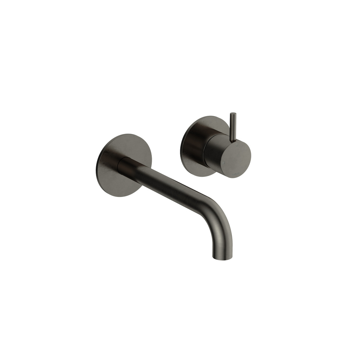 Hotbath Cobber CB105EXT18 afbouwdeel inbouw wastafelkraan - 18cm uitloop - Verouderd IJzer