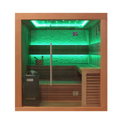 AWT Sauna B1241C red cedar 180x170 9kW EOS BiO-Thermat