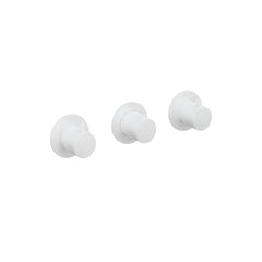 Hotbath cobber CB7067 inbouw thermostaat met 2 stopkranen - Mat Wit