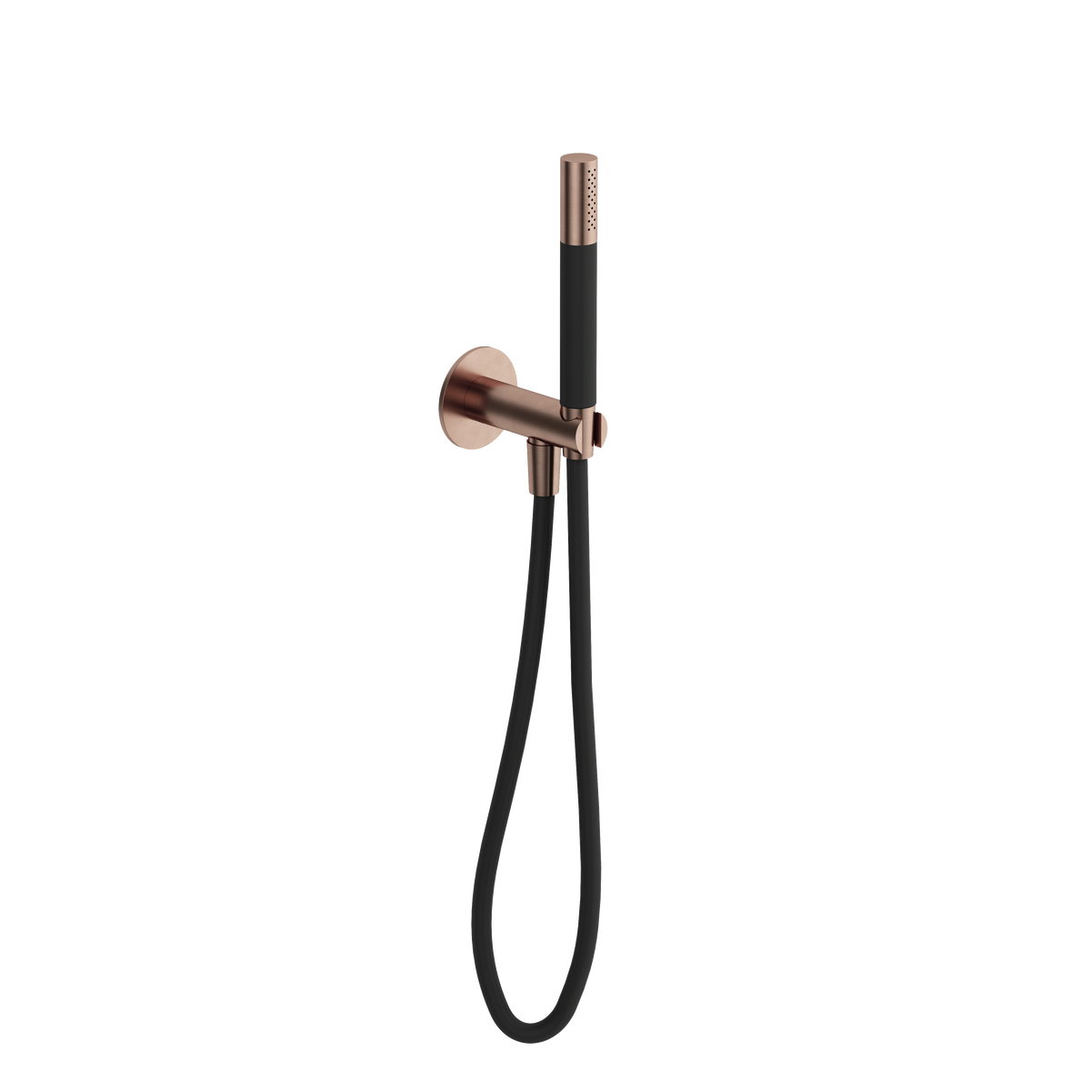 Hotbath Cobber CB7501 handdoucheset met uitlaat - Geborsteld Koper PVD