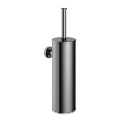 Hotbath Cobber CBA11 toiletborstelhouder wandmodel Zwart Chroom