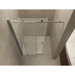 Slide nis schuifdeur 1200 x 2000 x 8 mm nano helder glas/chroom