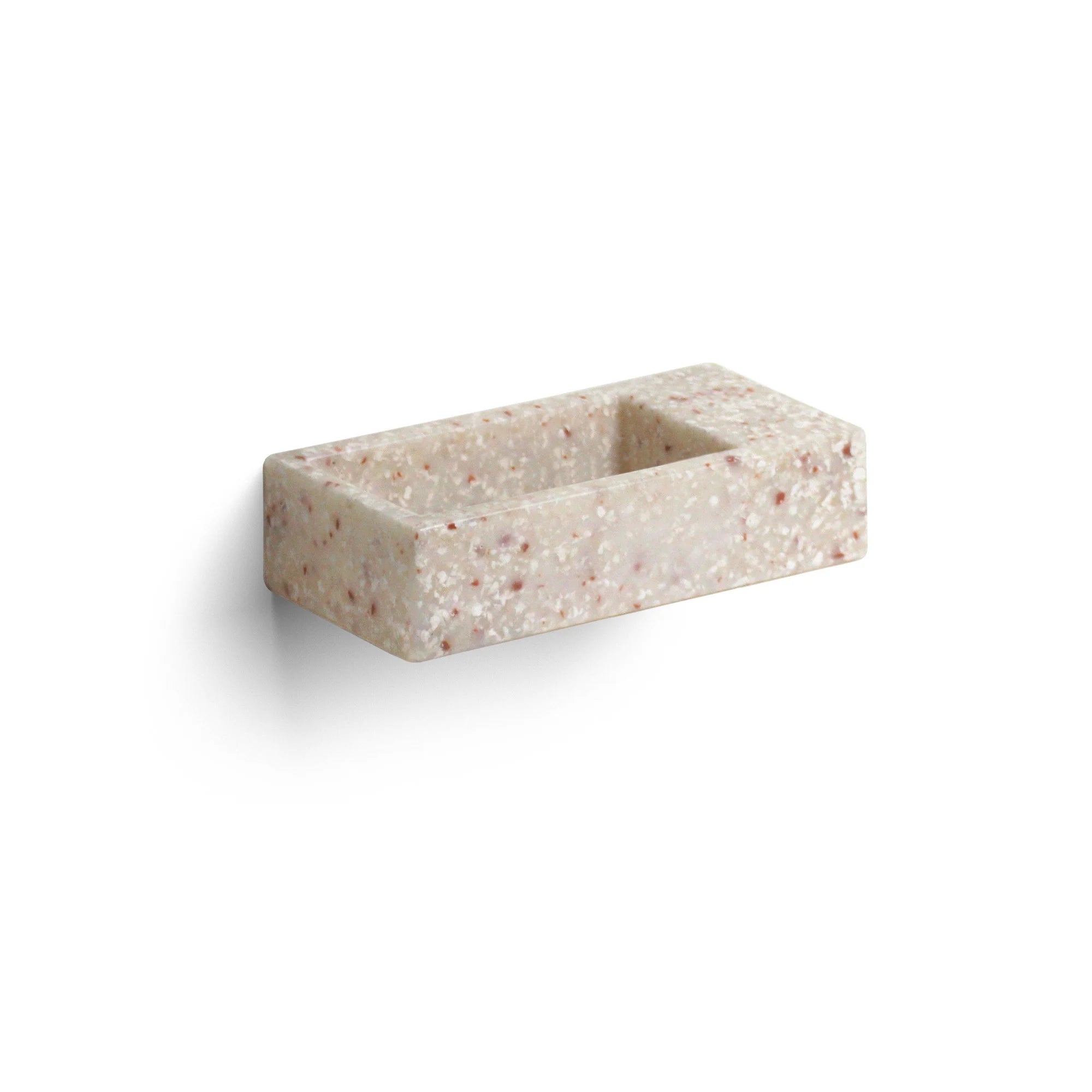 Clou Flush 3 fonteinset 36x18cm open frame zwart - zonder kraangat - ecorazzo