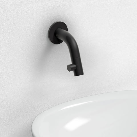 Clou Flush 3 fonteinset 36x18cm open frame zwart - zonder kraangat - ecorazzo