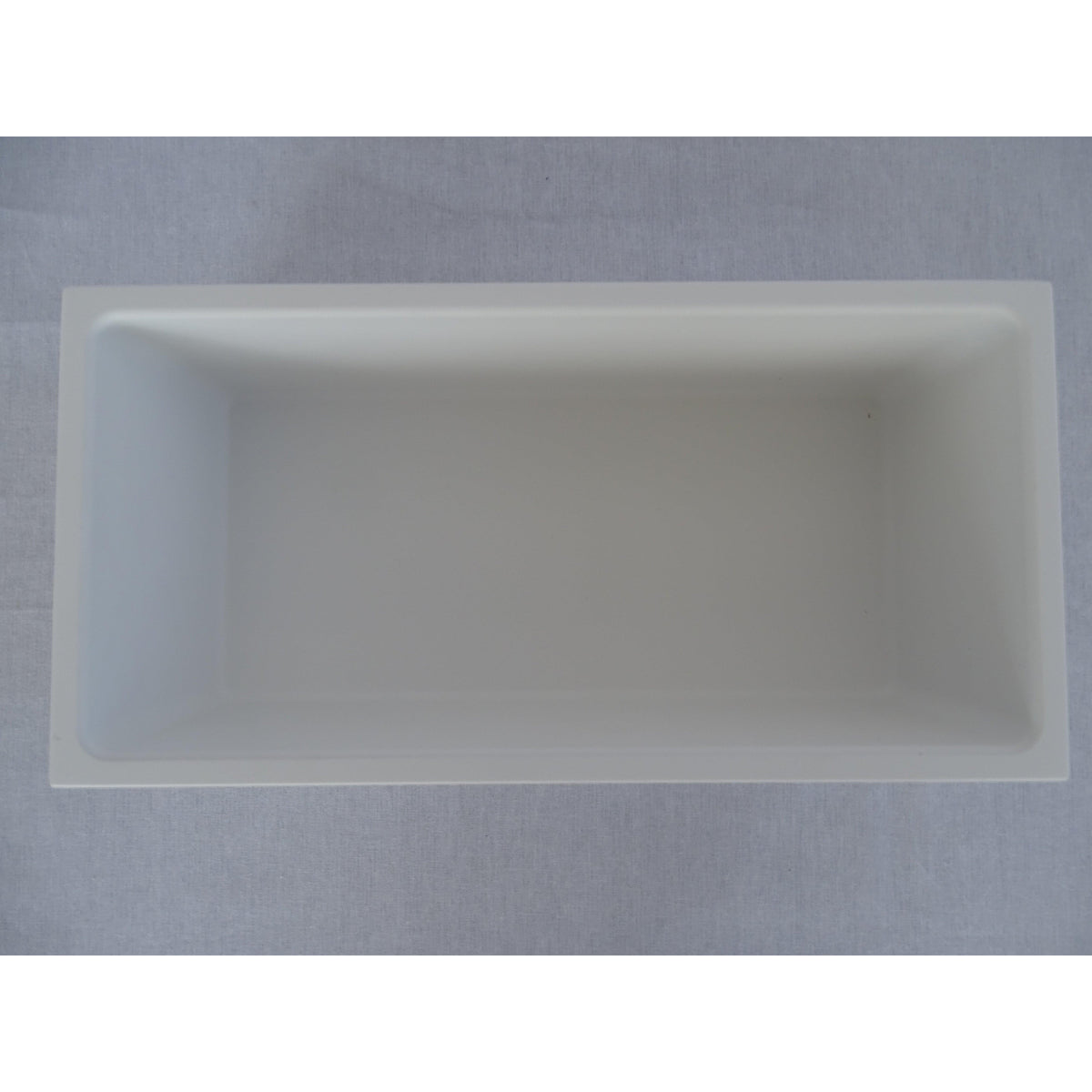 Crosstone by Arcqua Solid Alcove recessed niche 30x15x10cm solid surface matte white