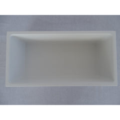 Crosstone by Arcqua Solid Alcove recessed niche 30x15x10cm solid surface matte white