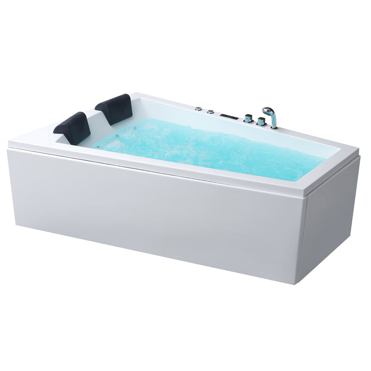 AWT Whirlpool GE105E mit Acryl-Schürze 180x130 rechts