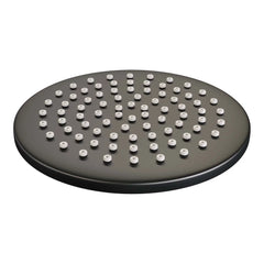 BRAUER Black Edition opbouw thermostatische regendouche SET 02 met 20 cm douchekop en 3-standen handdouche en doucheslang mat zwart